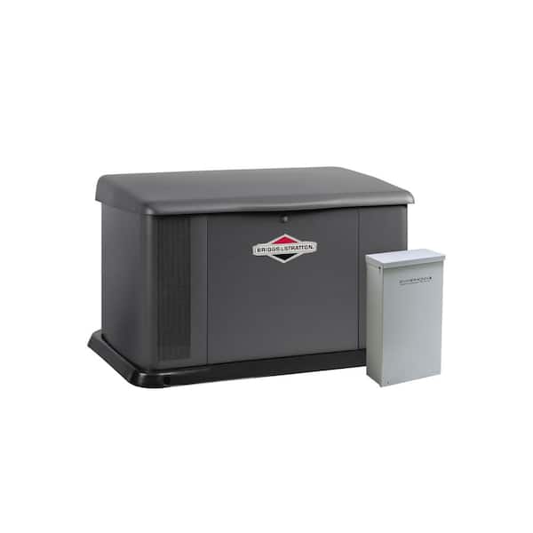 Briggs & Stratton 20,000-Watt Automatic Air Cooled Standby Generator with 200 Amp Transfer Switch