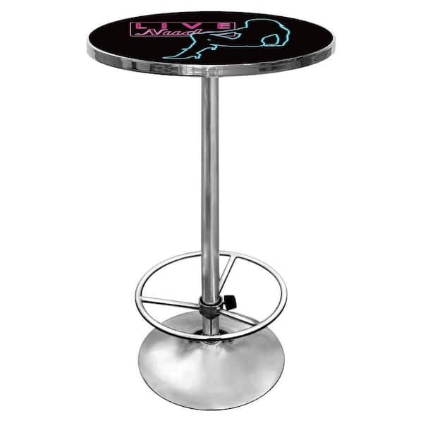 Trademark Shadow Babes D Series Black Pub/Bar Table