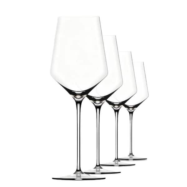 15 oz. Red Wine Glasses Set, Premium Crystal Wine Glasses with Thin Rim and Long Stem for Red or White, Set of 4