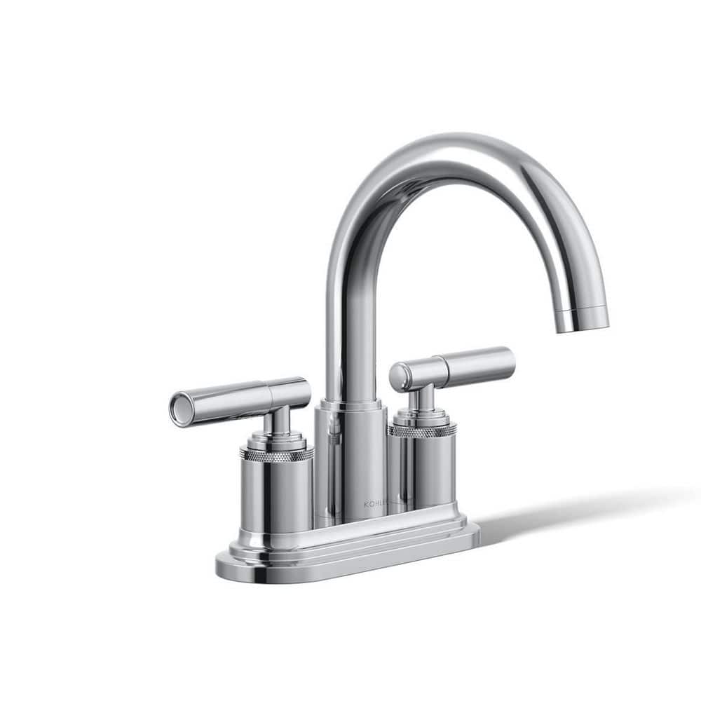 KOHLER Torrington 4 in. Centerset Double Handle Bathroom Faucet in