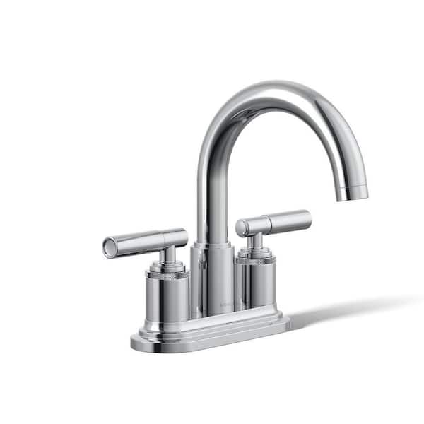 KOHLER Torrington 4 in. Centerset Double Handle Bathroom Faucet in