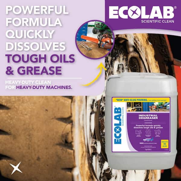 5 Gal. Professional Strength Industrial Degreaser, Attacks Grease, Buildup and Stains