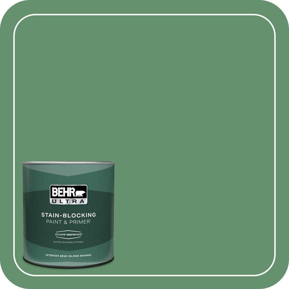 1 qt. #M410-6 Turtle Creek Extra Durable Semi-Gloss Enamel Interior Paint & Primer price history on PriceWatchPro
