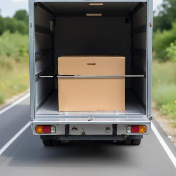 Cargo Bar, Ratcheting Cargo Bar Adjustable from 89 in. to 104 in., Heavy-duty Steel Cargos Stabilizer (2PCS)