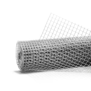 1/2 in. x 3 ft. x 100 ft. 19-Gauge Hardware Cloth Metal Wire Mesh, Galvanized Welded Cage Wire