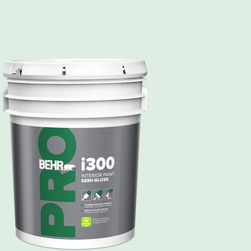 5 gal. #M420-1 Sparkling Brook Semi-Gloss Interior Paint price history on PriceWatchPro
