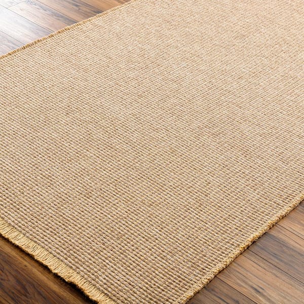 Becki Owens Kimi Light Brown 2 ft. x 7 ft. Solid Indoor Area Rug