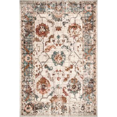 新品同様 View Beige Deco Rose View ラグ カーペット Deco 145 92cm Rug Jacquard Frame ファブリック Cavedo Fernandez Com