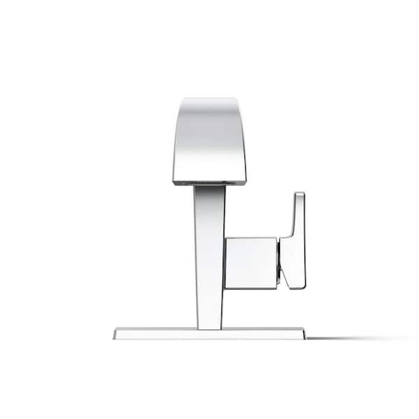 KOHLER Katun Single Hole Single-Handle Bathroom Faucet in Polished