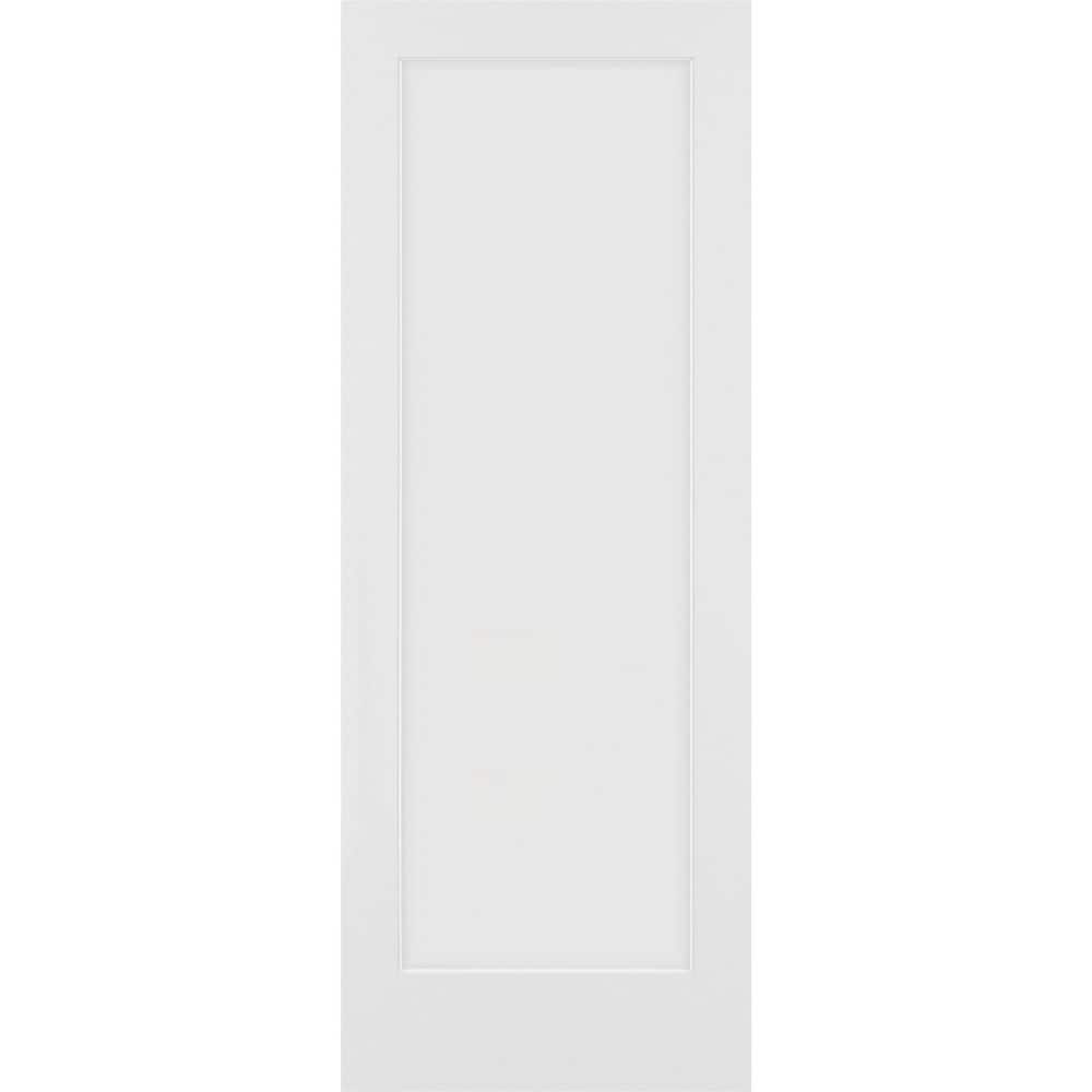 30 in. x 96 in. French Solid Wood 1-Lite Clear Glass Primed Pine Wood Interior Door Slab price history on PriceWatchPro