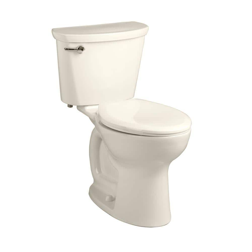 Cadet Pro Compact Single Flush 2-Piece 1.6 GPF Elongated Toilet in Linen -  American Standard, 215FA004.222