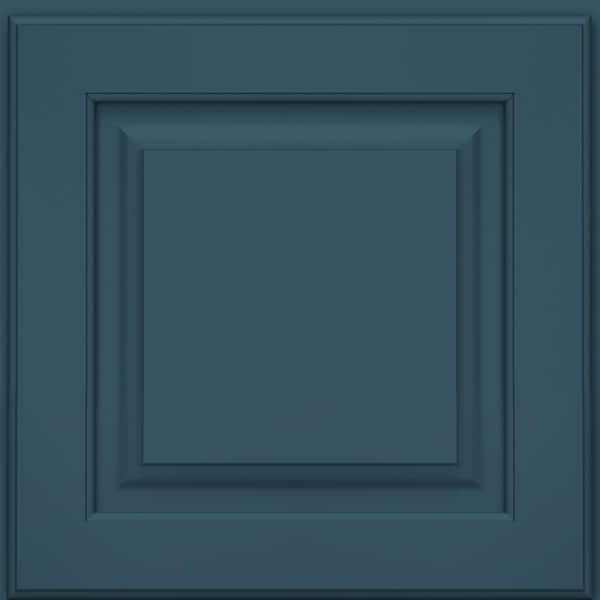 KraftMaid 14-5/8 in. x 14-5/8 in. Cabinet Door Sample in Harbor