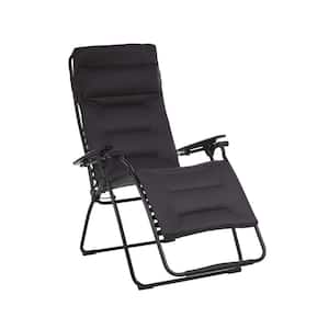 Futura XL Air Comfort Series Black Outdoor Lounge Chair Zero Gravity