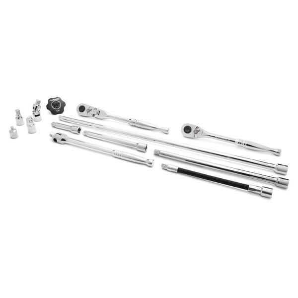 Husky 3/8 in. Ratchet and Accessory Set (13-Pieces)