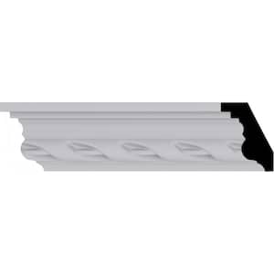 1-5/8 in. x 2-1/8 in. x 94-1/2 in. Polyurethane Valeriano Crown Moulding