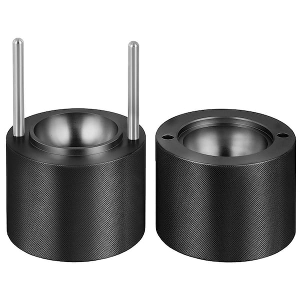 SVOPES Ice Ball Press, 2.4 In. Ice Ball Maker, Aircraft Aluminum Ice Ball Press Kit for 60mm Ice Balls, Ice Press with Tongs