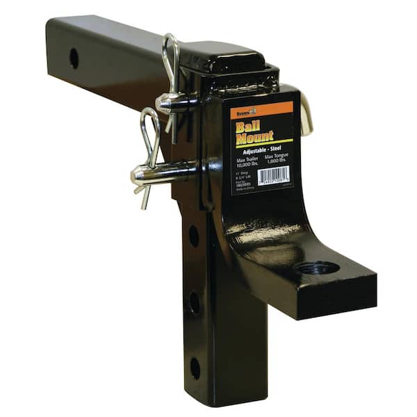 4-Position 2 in. Solid Shank Adjustable Ball Mount