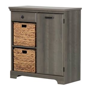 Versa Gray Maple Storage Cabinet