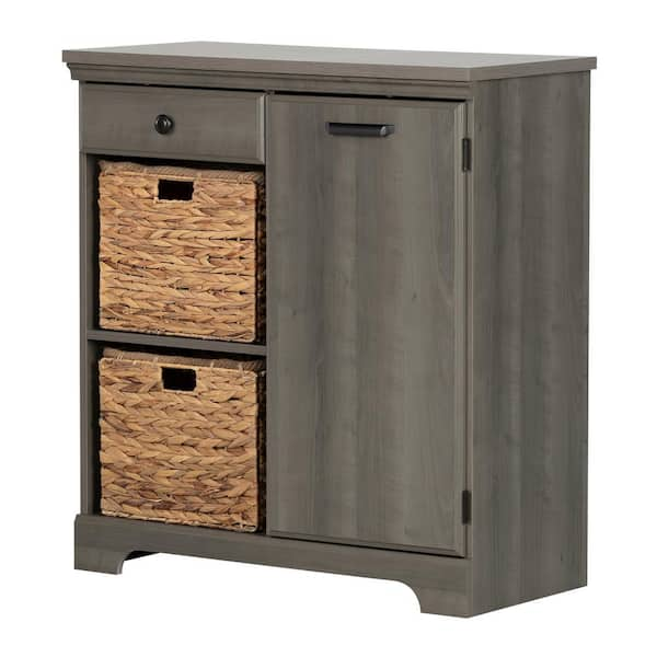 South Shore Versa Gray Maple Storage Cabinet