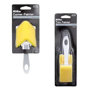 3 in. Trim and Touch Up Painter with Refill Pad and 3.5 in. Corner Painter