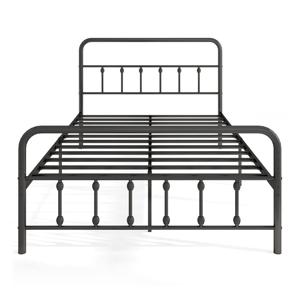 Bed Frame with Headboard and Under Bed Storage Black-Full Size price history on PriceWatchPro