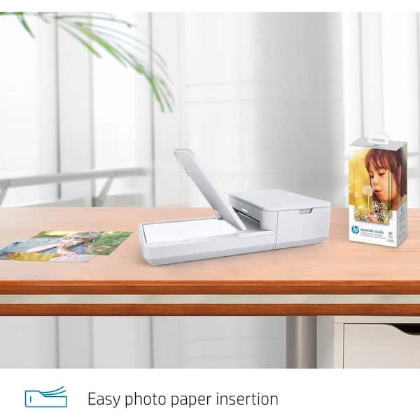 HP Sprocket Studio Instant Photo Printer with 4 x 6 Photo Paper