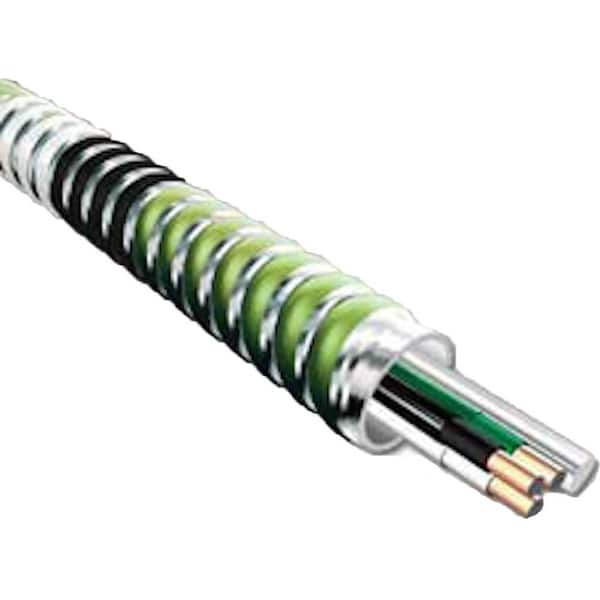 AFC Cable Systems 4/1 x 100 ft. AC Stranded Bare Armored Ground Cable  1303-30-AFC - The Home Depot