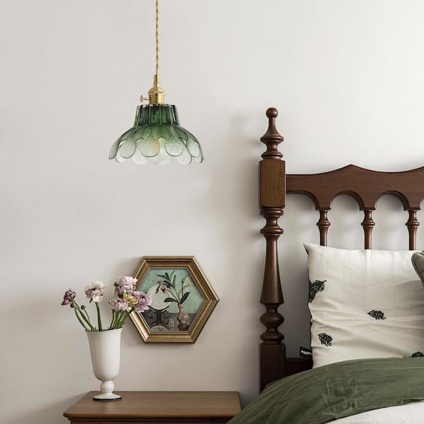 aiwen 40-Watt 8.19 in. 1-Light Vintage Pendant Light Industrial