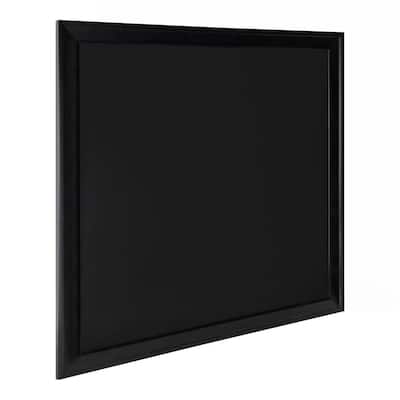 DesignOvation Bosc Black Chalkboard Memo Board 217397