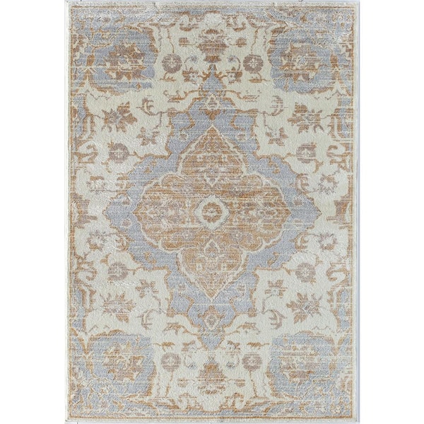 Rugs America Soft Sky 2 ft. x 4 ft. Indoor Area Rug