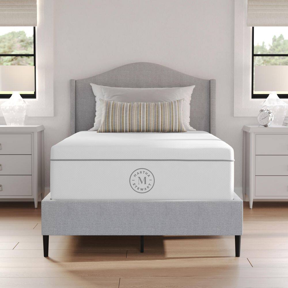 Twin 12" White Innerspring Adjustable Bed Mattress