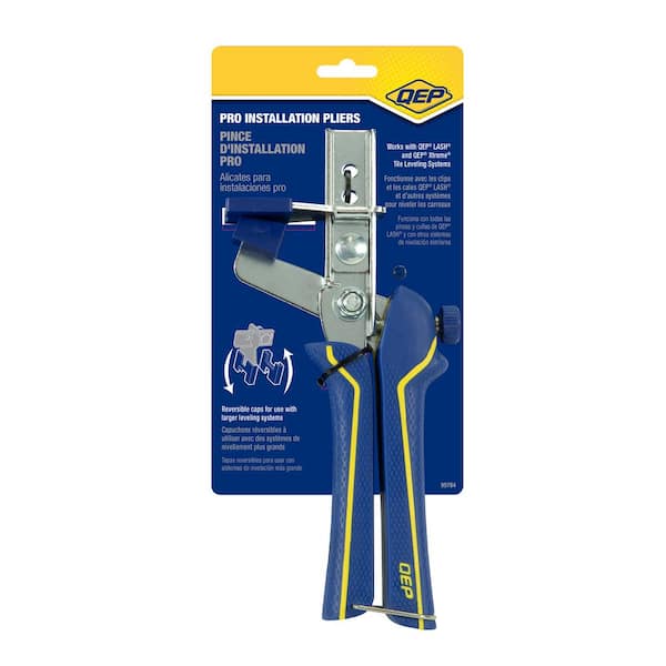 QEP Pro Installation Pliers for Clip and Wedge Tile Leveling Systems 99784  - The Home Depot