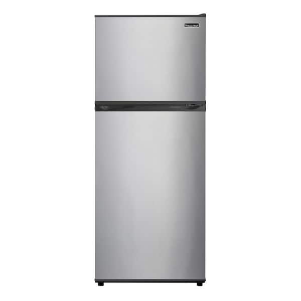 Magic Chef 9.9 cu. ft. Top Freezer Refrigerator in Stainless