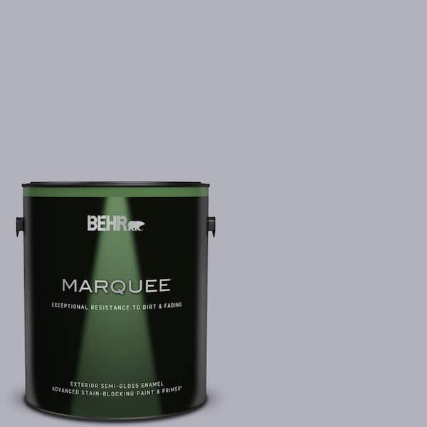 BEHR MARQUEE 1 gal. #N540-3 Vanity Semi-Gloss Enamel Exterior Paint & Primer
