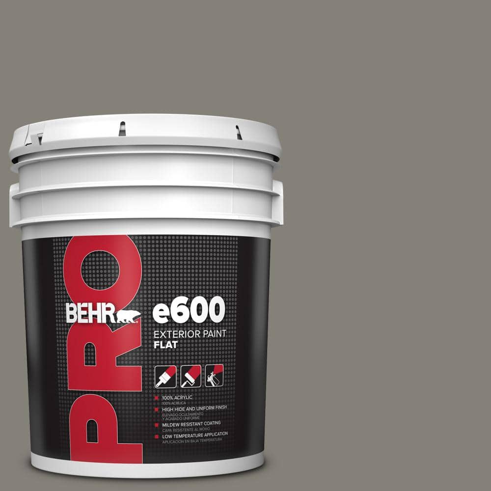 5 gal. #N360-5A Wood Ash Flat Exterior Paint price history on PriceWatchPro