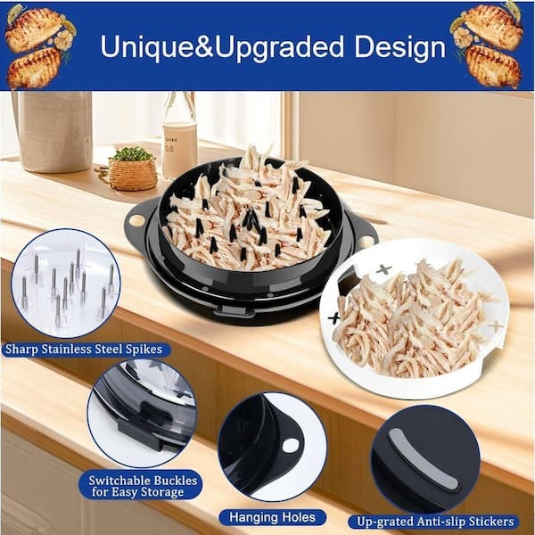 Lynzavix Chicken Shredder Tool with 304 Stainless Steel Claws for