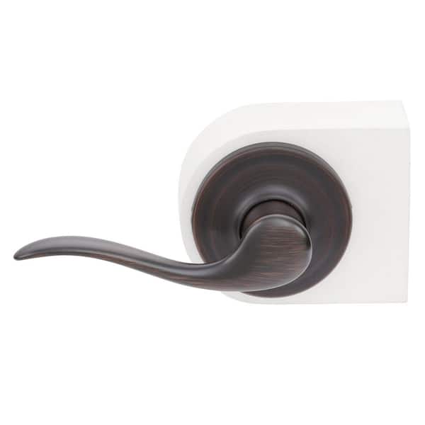 Tustin Venetian Bronze Left-Handed Half-Dummy Door Handle with Microban Antimicrobial Technology