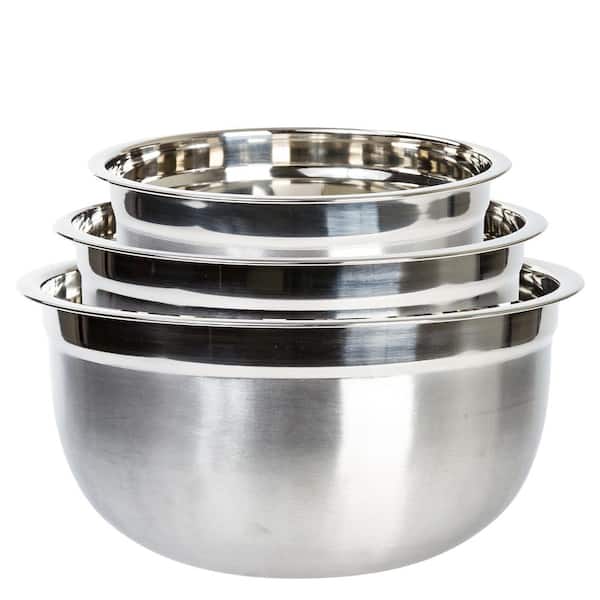 NU Steel German Stainless Steel Mixing Bowl Set & Reviews