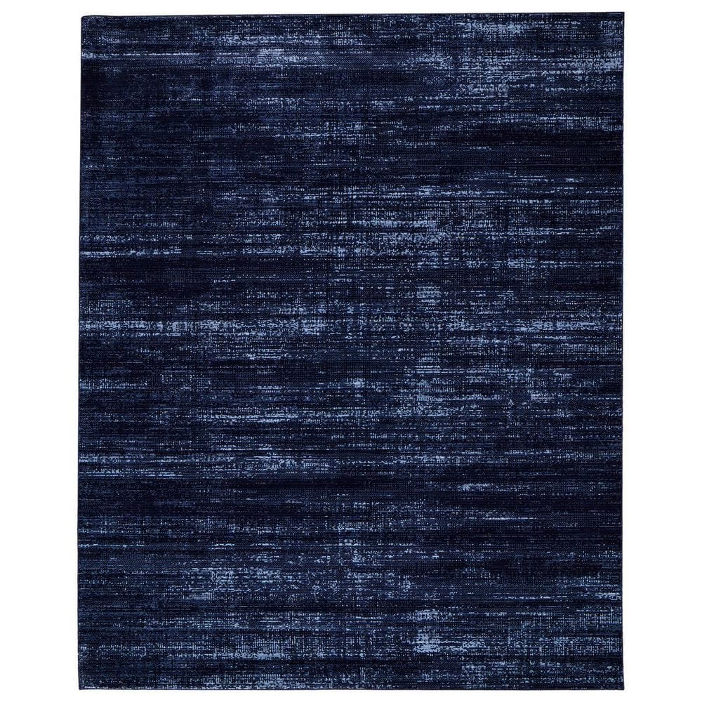 8 ft. x 10 ft. Black, Blue Solid Color Area Rug price history on PriceWatchPro