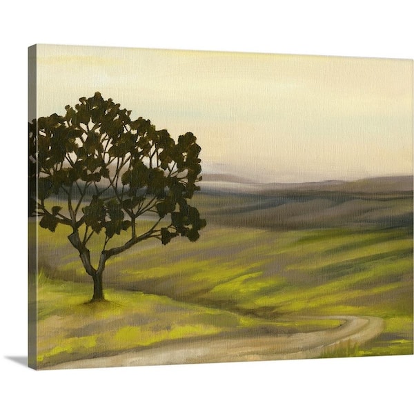 GreatBigCanvas "Road in the Valley I" by Jennifer Goldberger Canvas Wall Art