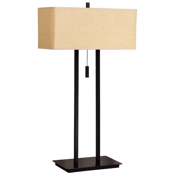 KENROY HOME Emilio 29 in. Bronze Table Lamp