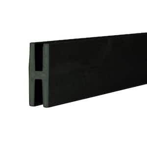 8 ft. Black Plastic Lattice Divider