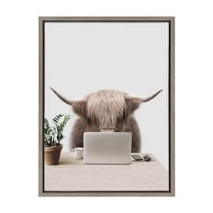 Hi, I'm Harry, I work in Sales by The Creative Bunch Studio Framed Animal Canvas Wall Art Print 24.00 in. x 18.00 in.