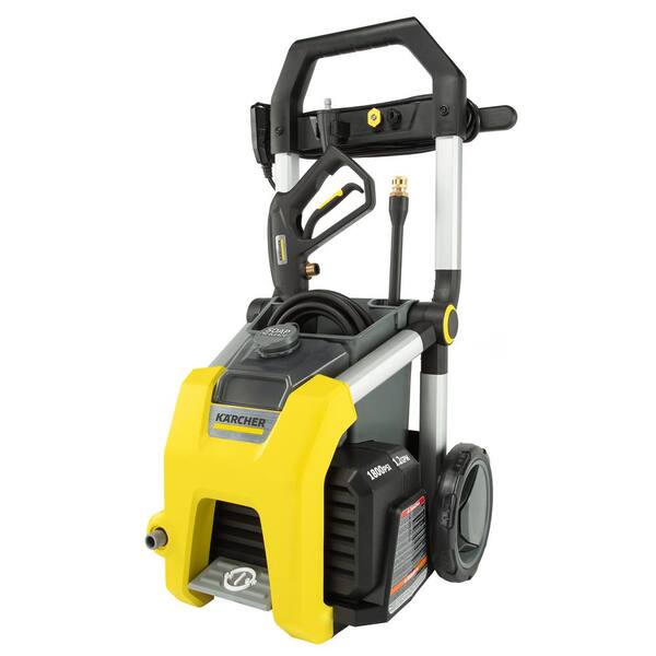 Karcher 1800 PSI 1.20 GPM K1810 Electric Power Pressure Washer with 3 Nozzle Attachments