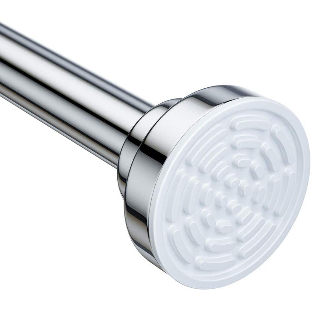 32 to 68 in. Metal Adjustable Tension Shower Curtain Rod, Rust-Resistant, Silver price history on PriceWatchPro