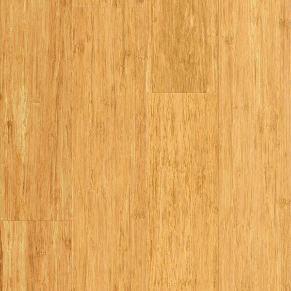 Cali Bamboo Natural 9 16 In T X 5 31 In W X 72 87 In L W Click Bamboo Engineered Hardwood Flooring 21 50 Sq Ft The Home Depot