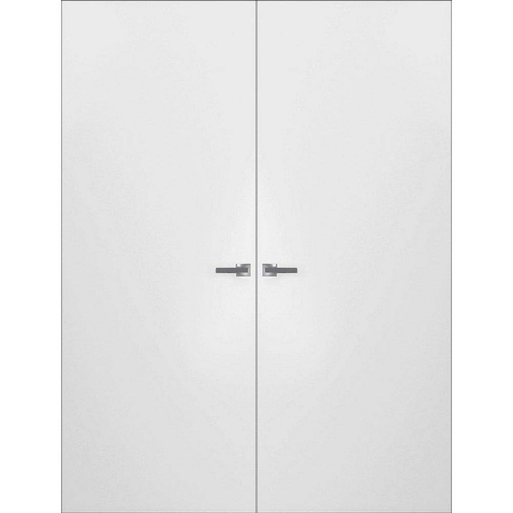 Sartodoors 56 In. X 96 In. Unassembled Right-hand Solid Core White Wood 