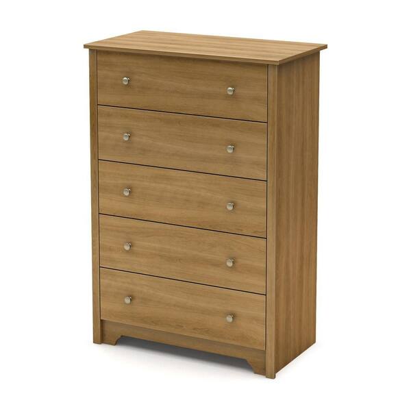 South Shore Vito 5-Drawer Chest in Harvest Maple-DISCONTINUED