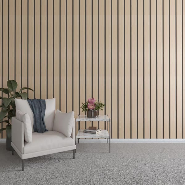 Ekena Millwork 47 in. H x 4 in. W Slatwall Panels in Hickory 11-Pack