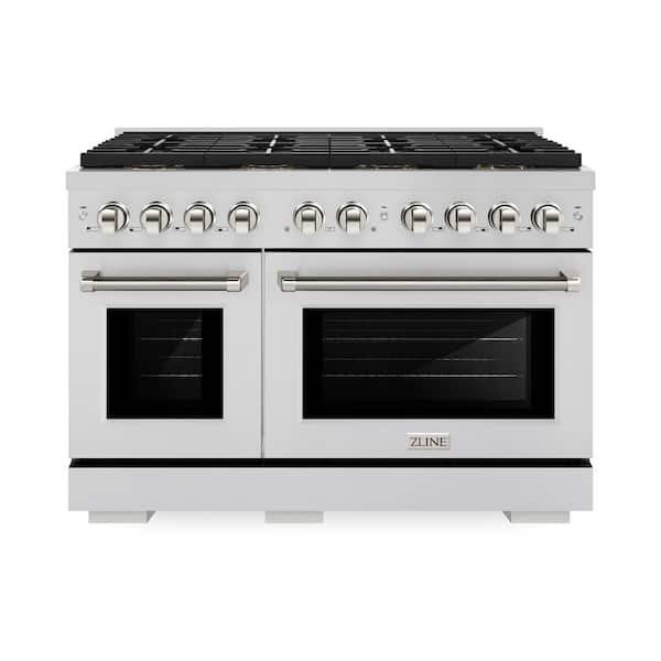 ZLINE Kitchen and Bath Autograph 48 in. Paramount Gas Range with 8